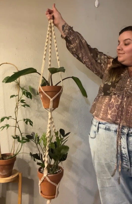 Double Plant Hanger